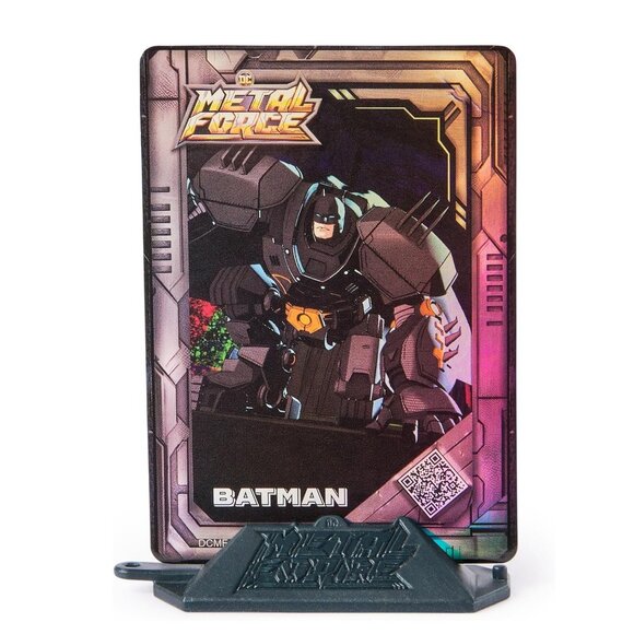 NEW DC Comics Metal Force Batman Action Figure 6" Toy Armor Suit Superhero Inclu - Picture 15 of 16